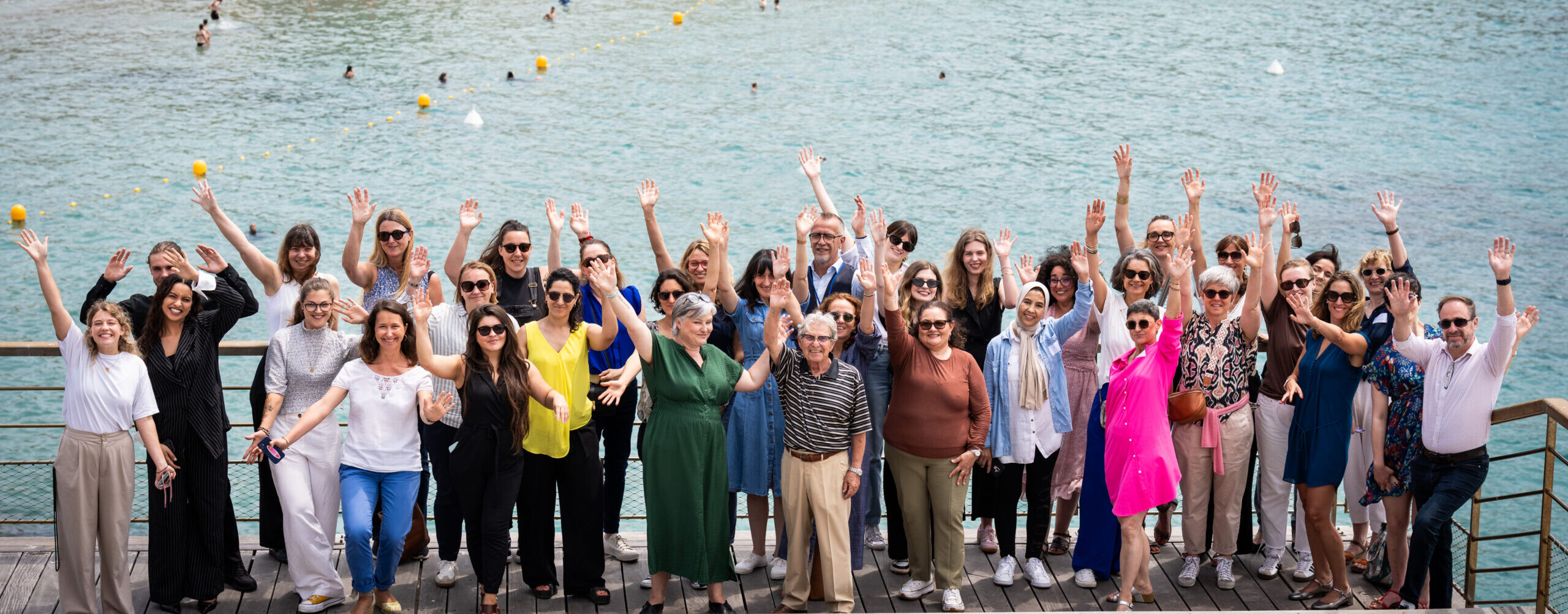 Photo de groupe prise lors d'un atlier